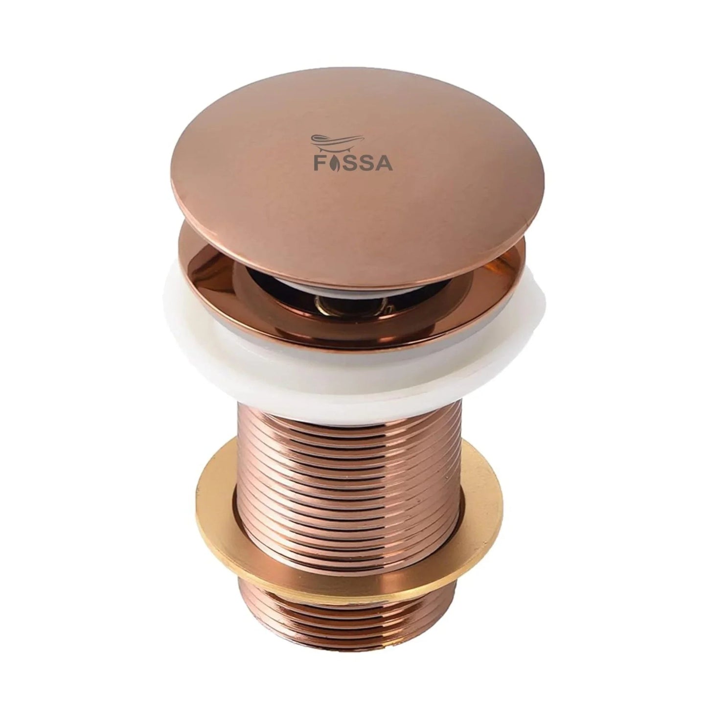 3 Inch Rose Gold Brass Pop Up Waste Coupling